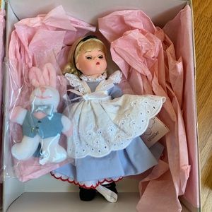 New in box Madame Alexander Alice in Wonderland Doll.